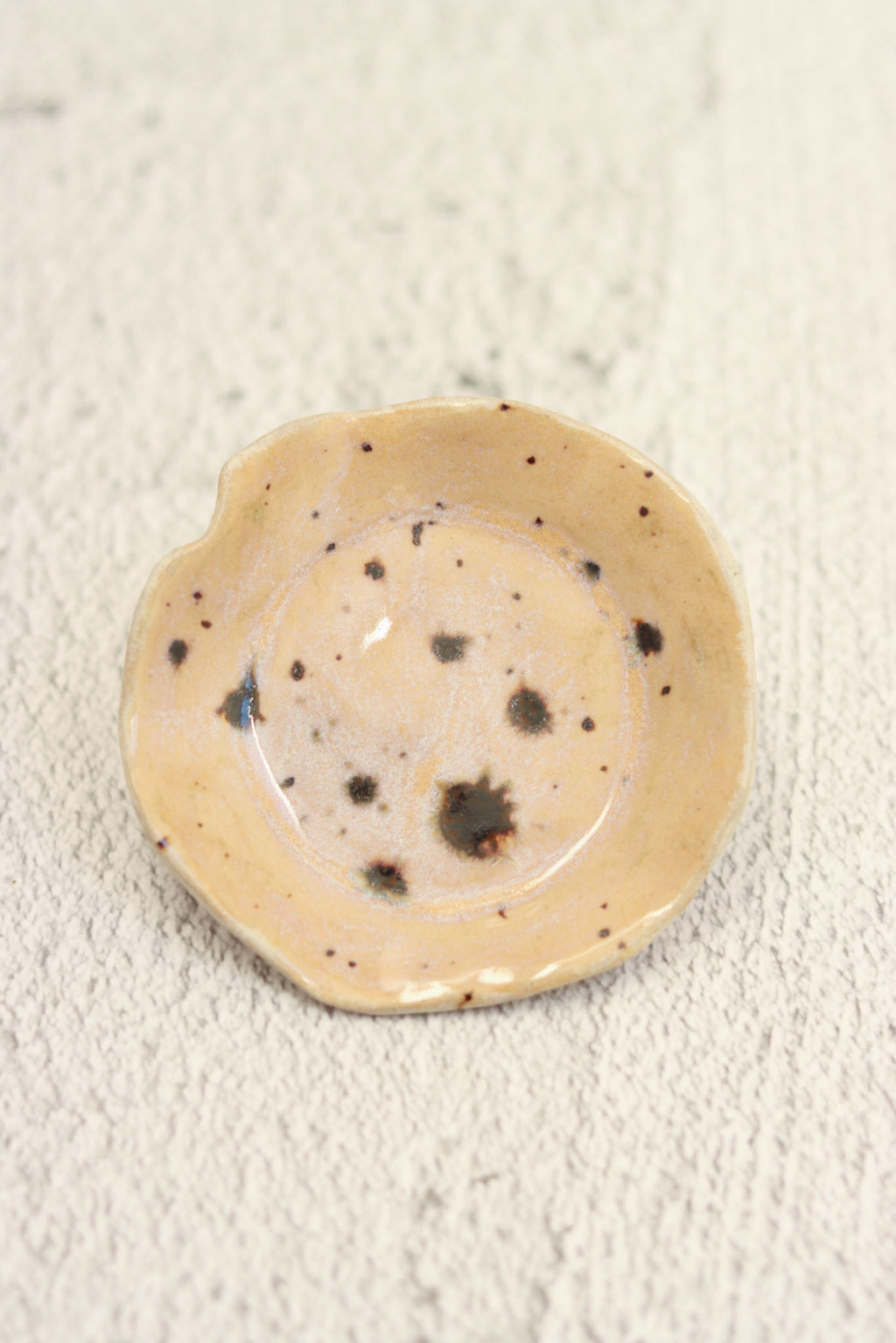 45. Small Round Dish Cream Spot
