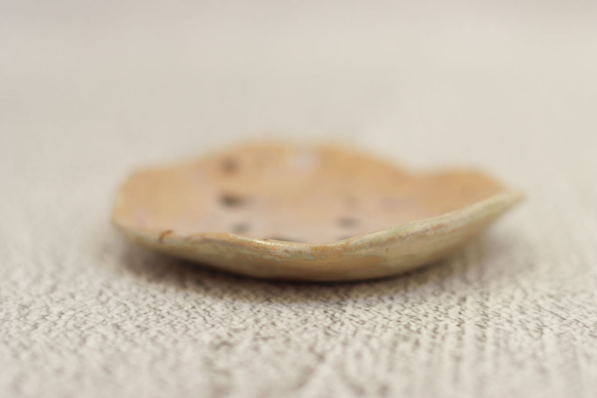 45. Small Round Dish Cream Spot