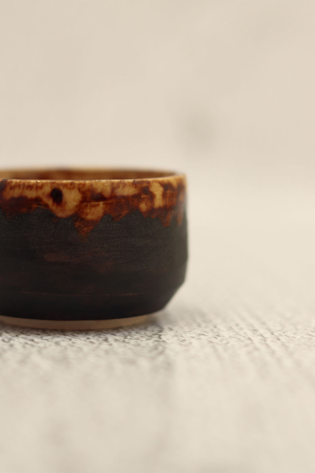 57. Tiny Drip Edge Bowl Tortoise