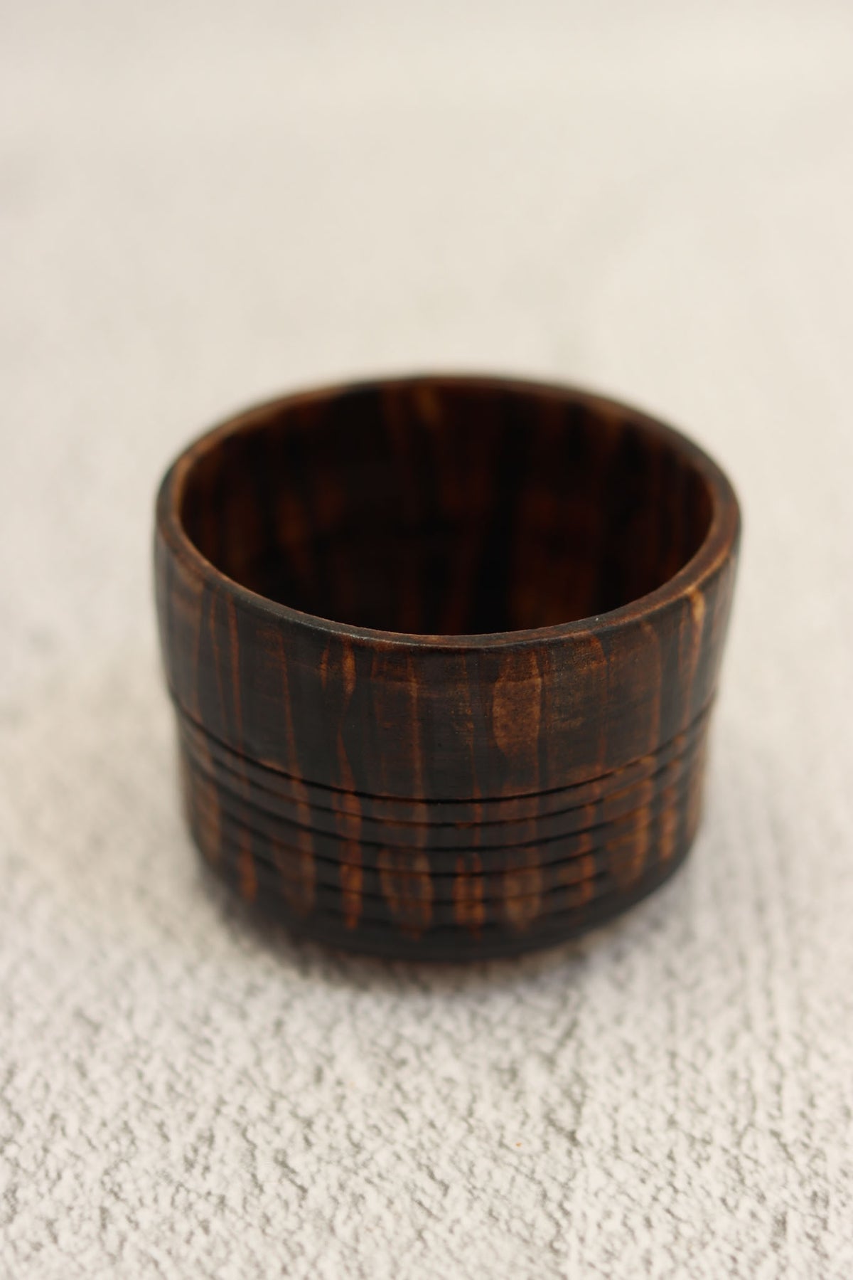 66. Ribbed Bowl Tiger Stripe