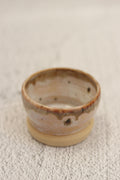 65. Footed Bowl White Opal