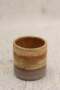53. Straight Side Espresso Cup Brown Ombre