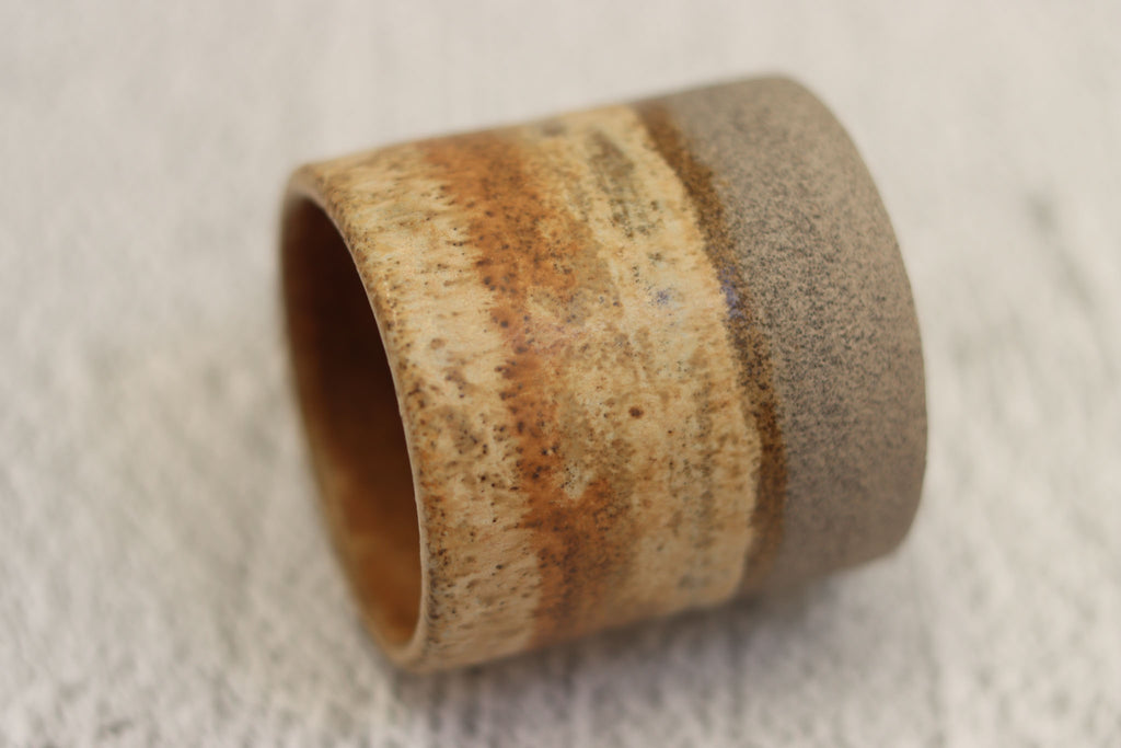 53. Straight Side Espresso Cup Brown Ombre