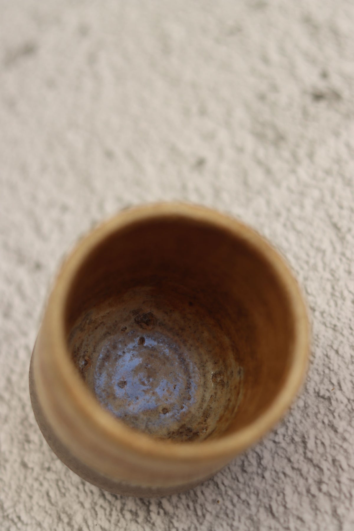 53. Straight Side Espresso Cup Brown Ombre