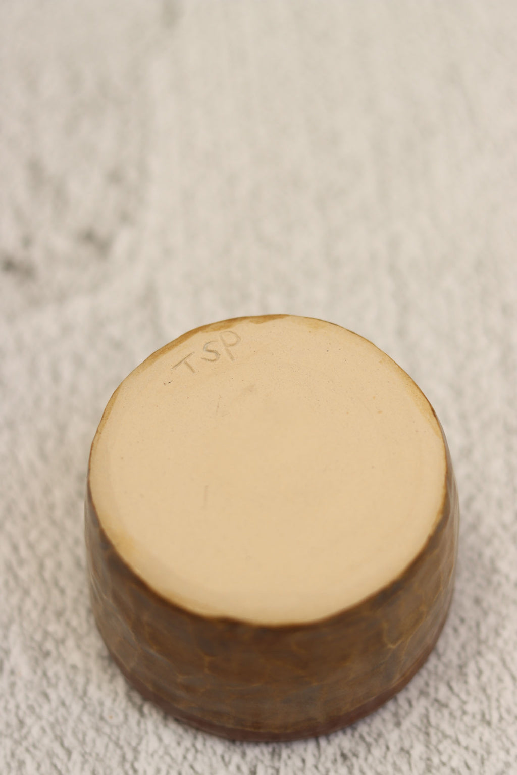 67. Rock Effect Bowl Khaki