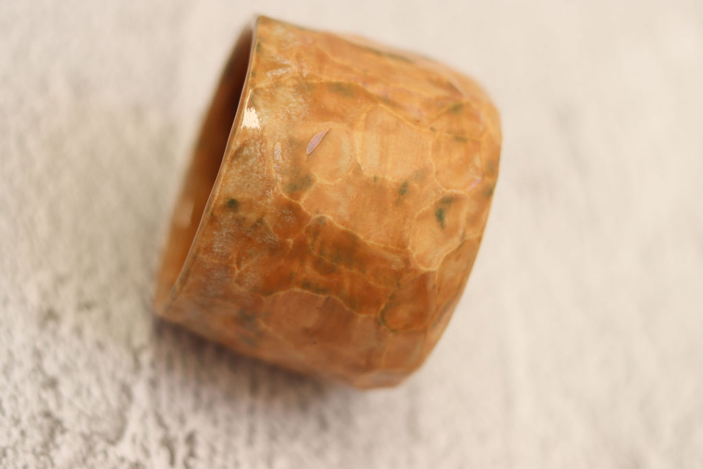 64. Rock Effect Bowl Rust
