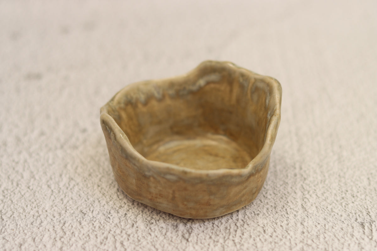 90. Dimple Bowl Green