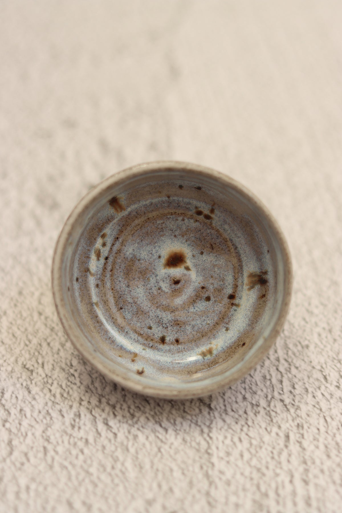 54. Small Shallow Dish Grey Spot