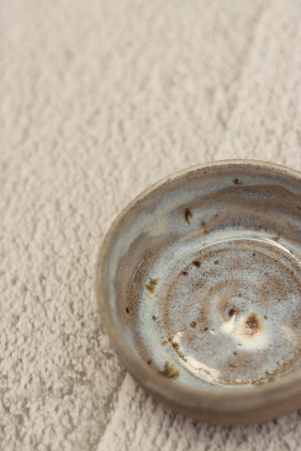 54. Small Shallow Dish Grey Spot
