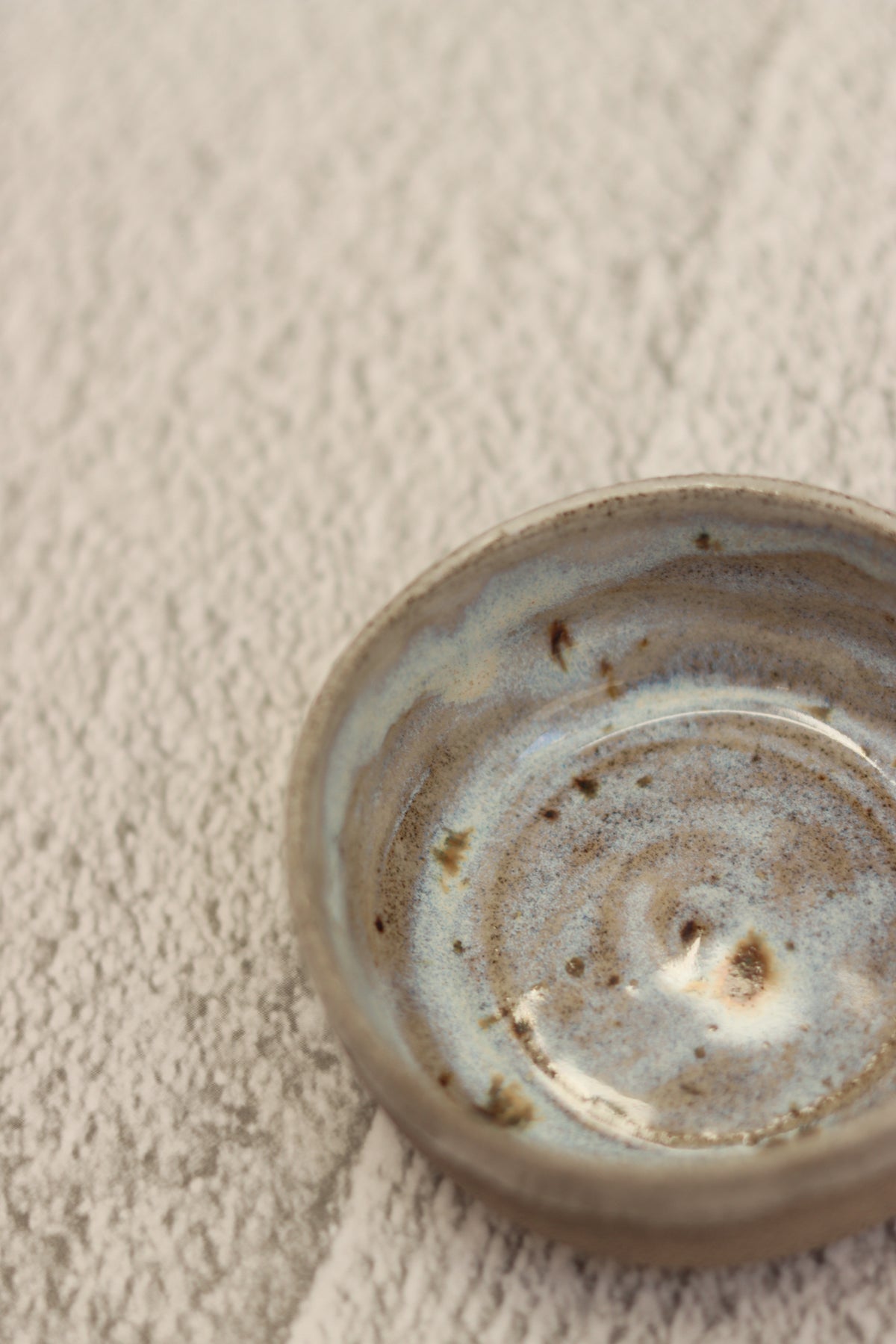 54. Small Shallow Dish Grey Spot