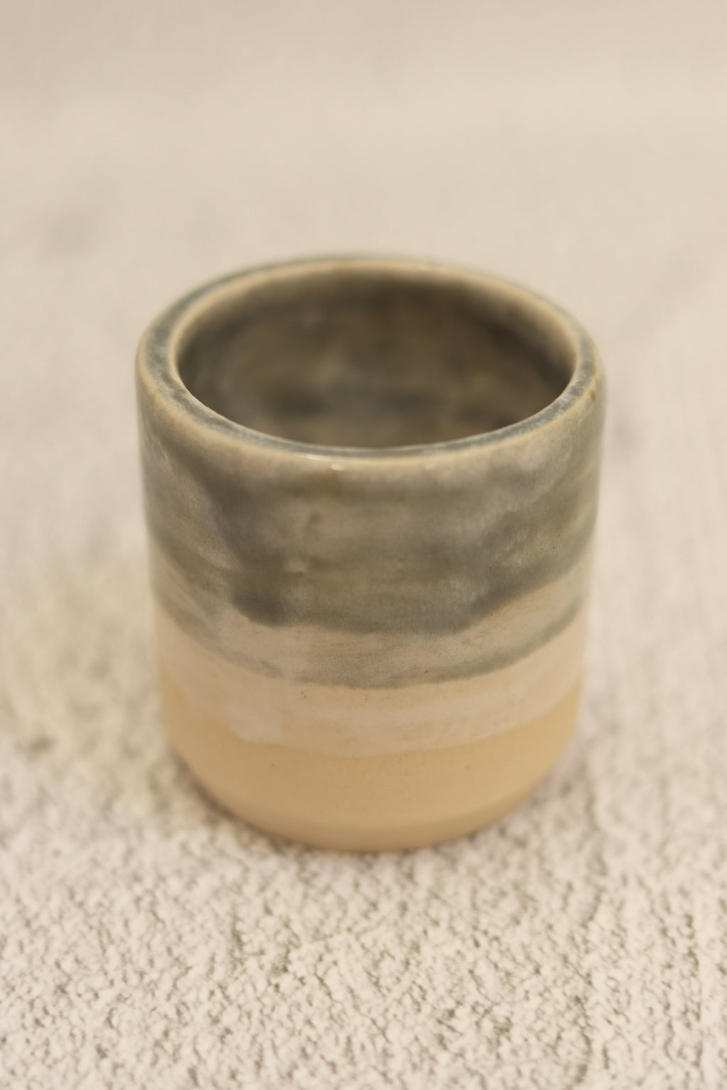48. Straight Side Espresso Cup Blue-Grey