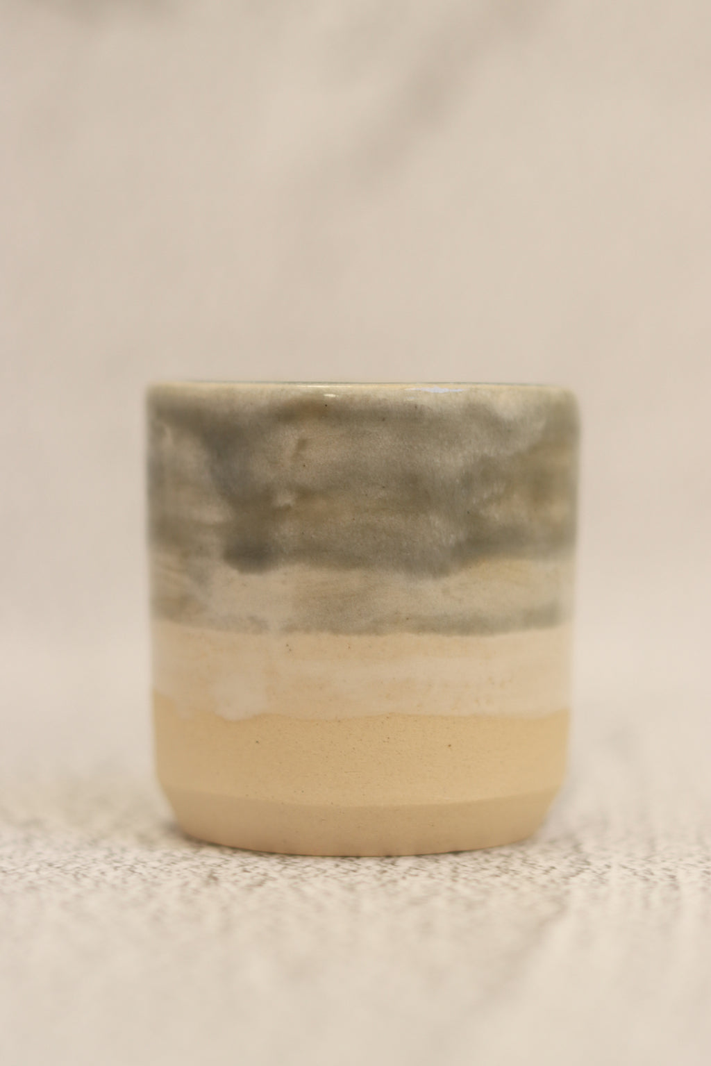 48. Straight Side Espresso Cup Blue-Grey