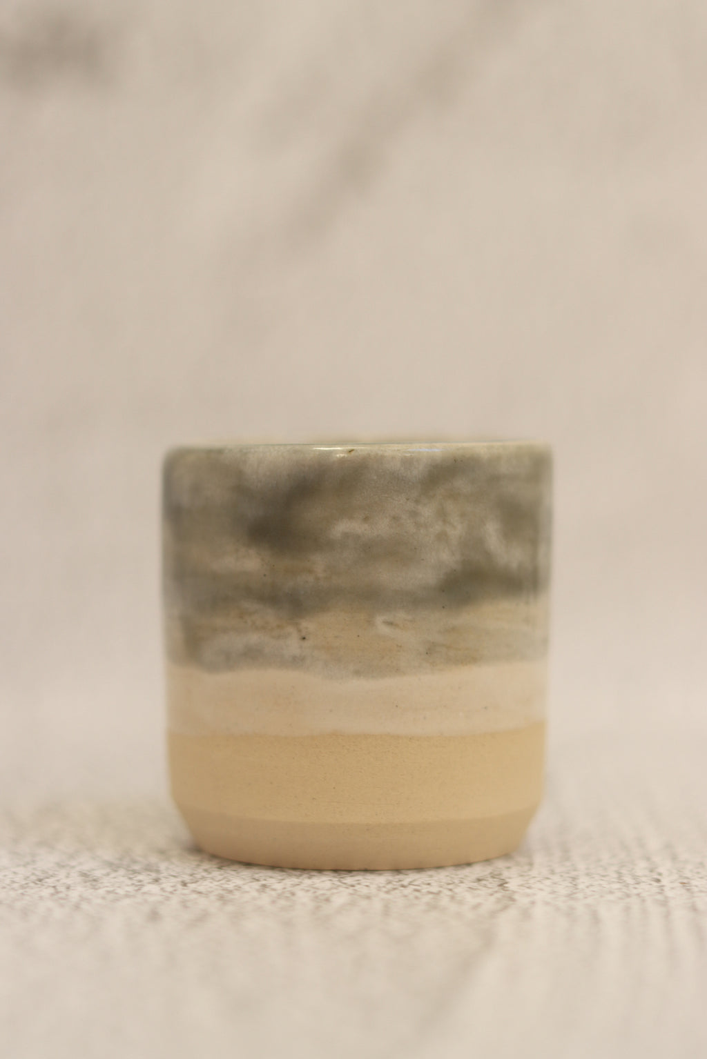 48. Straight Side Espresso Cup Blue-Grey