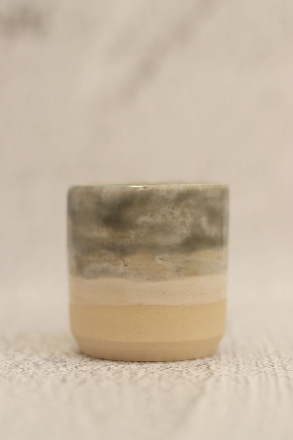 48. Straight Side Espresso Cup Blue-Grey