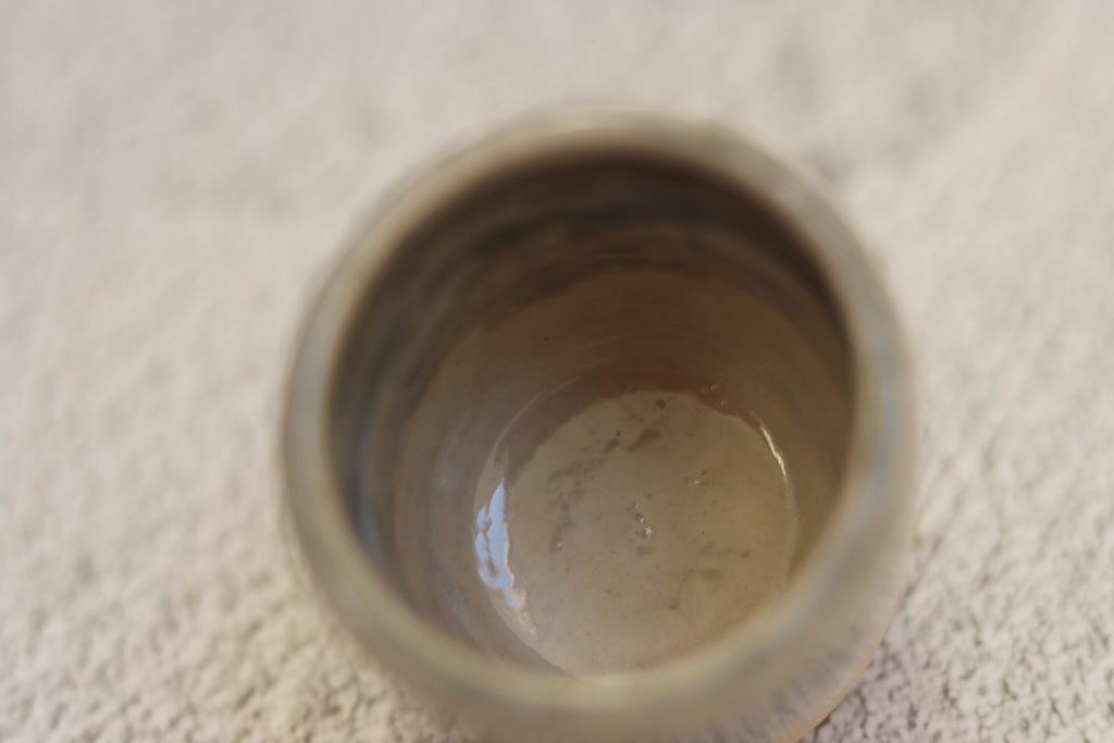 48. Straight Side Espresso Cup Blue-Grey