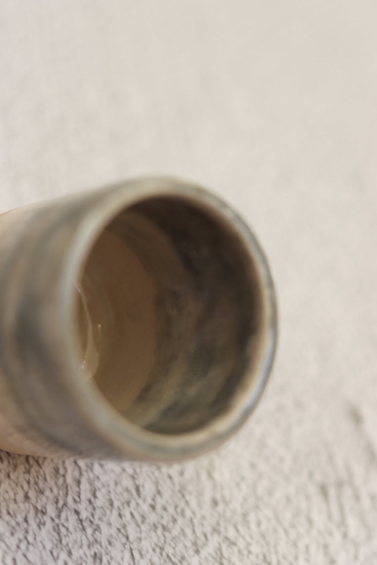 48. Straight Side Espresso Cup Blue-Grey