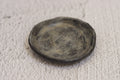 47. Small Circle Dish Black Cloud