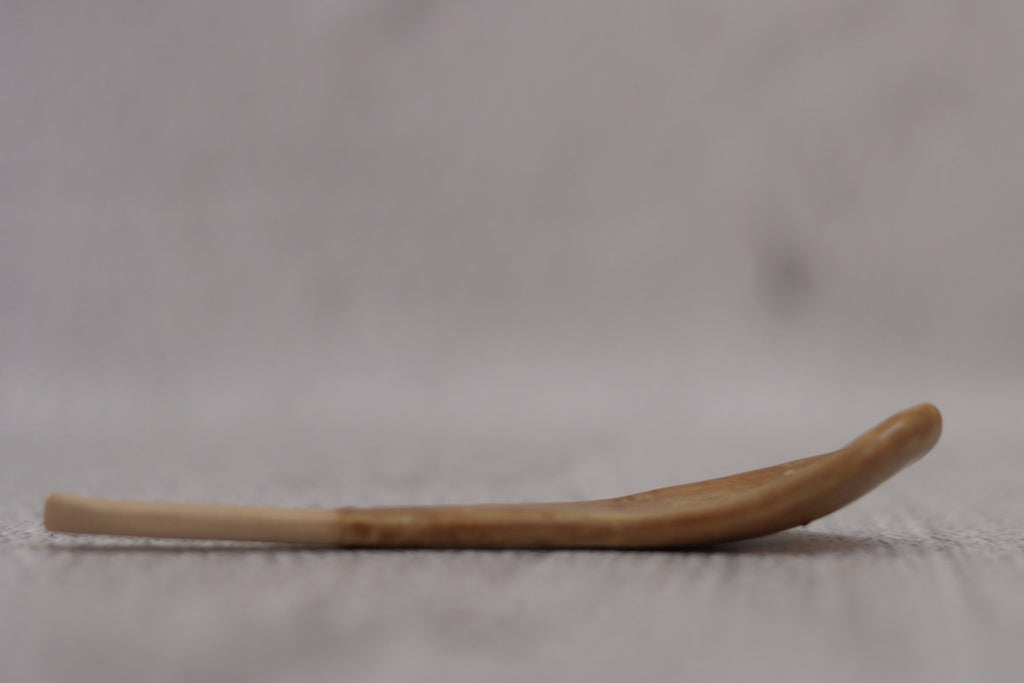 122. Offset Spoon Tan