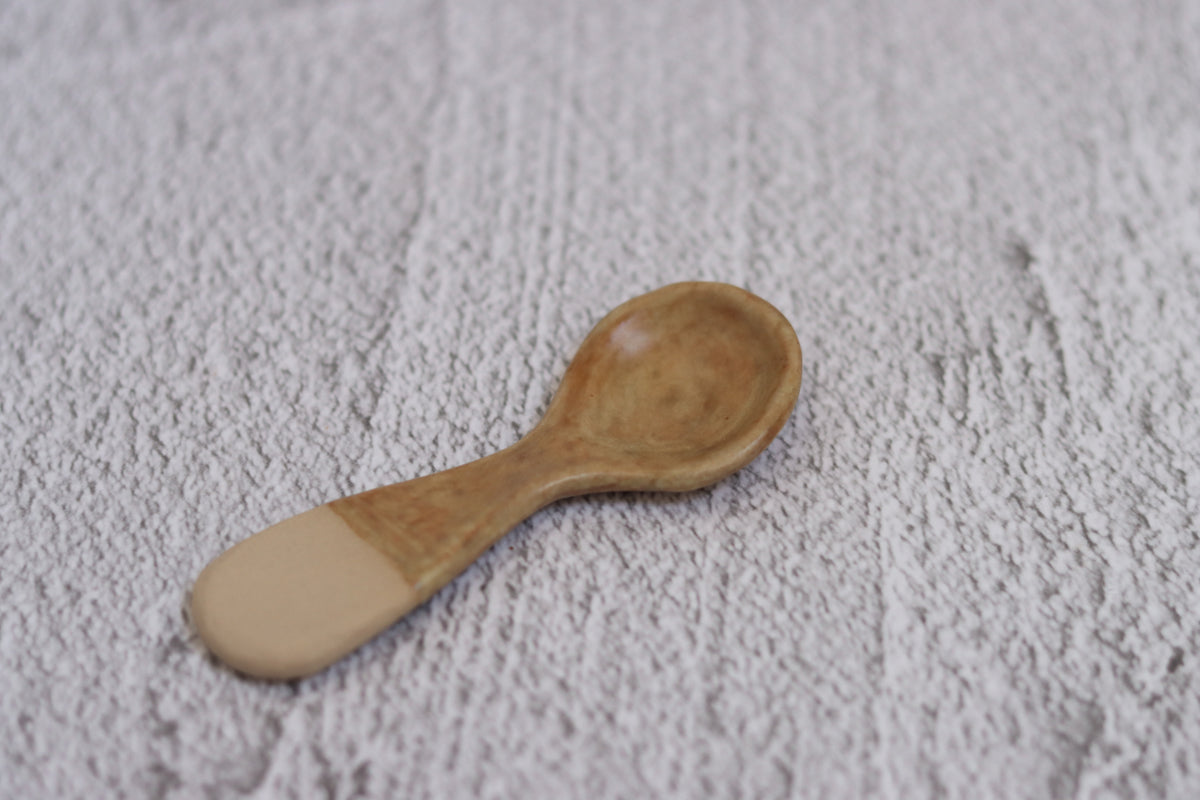 116. Bubble Spoon Tan