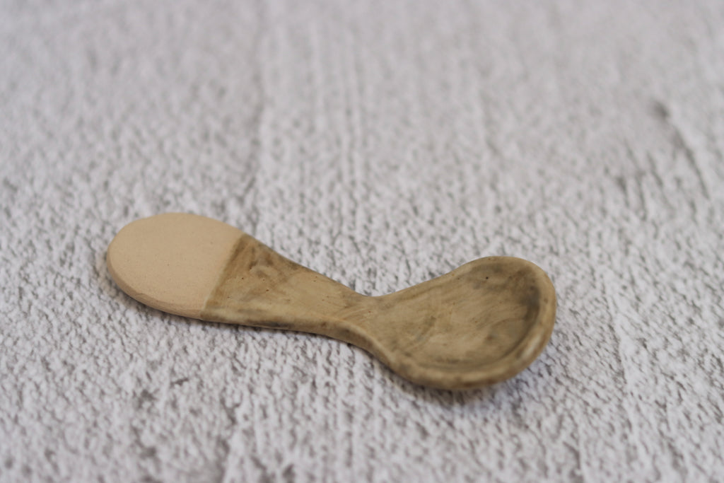 117. Bubble Spoon Green