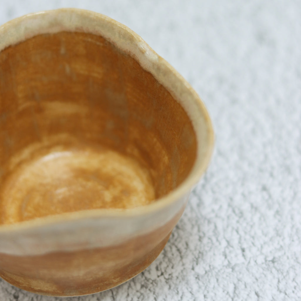 28. Triangle Bowl Two-tone