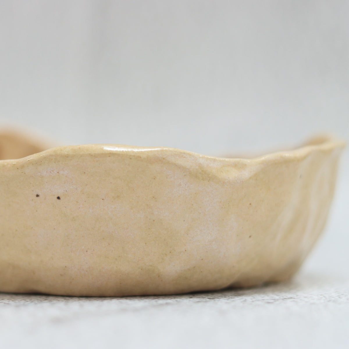 22. Large Dimple Bowl Cream