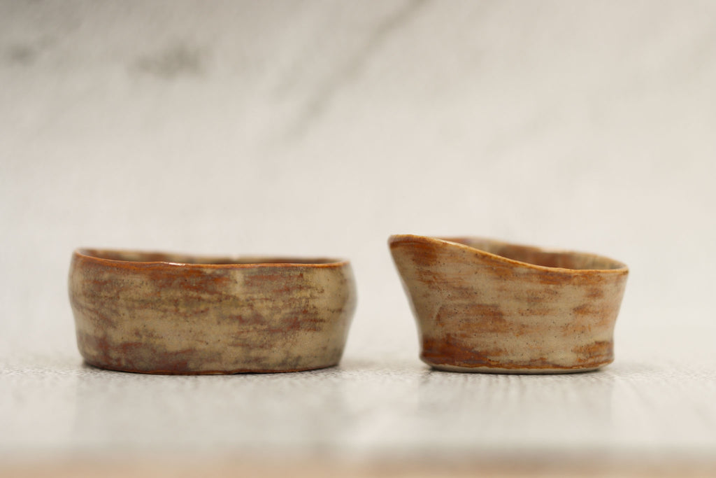 SECONDS. Set of 2 Bowls Brown