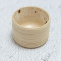 26. Ribbed Bowl Cream Spot
