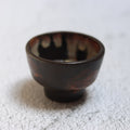 31. Footed Bowl Brown Drip