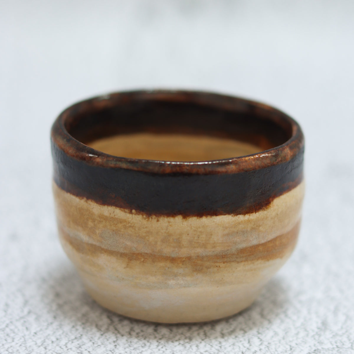 27. Footed Cup Stripe