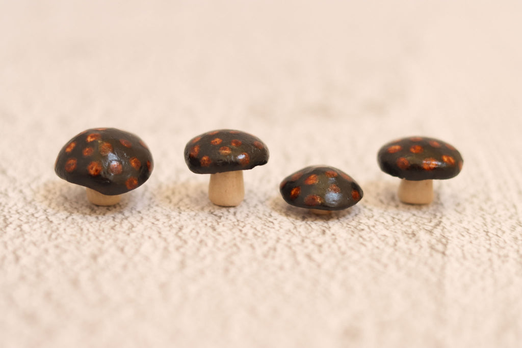 Four Mushrooms - spotted