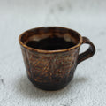 24. Large Textured Mug Brown Ombre