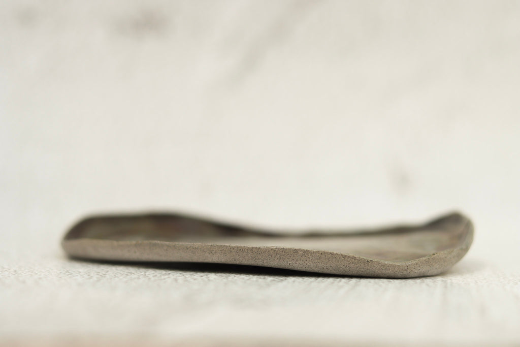 SECONDS. Small Platter Grey Khaki