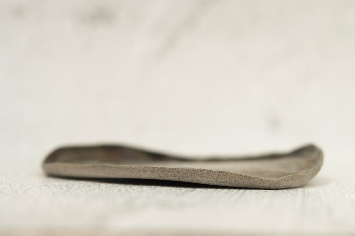 SECONDS. Small Platter Grey Khaki