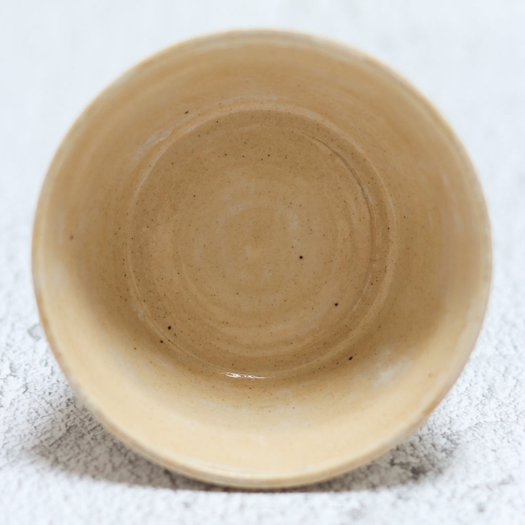14. Large Dip Bowl Cream Spot