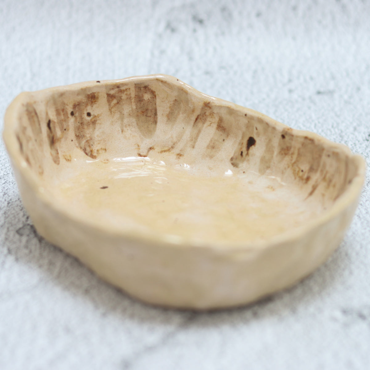 22. Large Dimple Bowl Cream