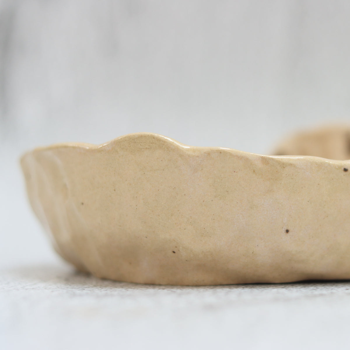 22. Large Dimple Bowl Cream