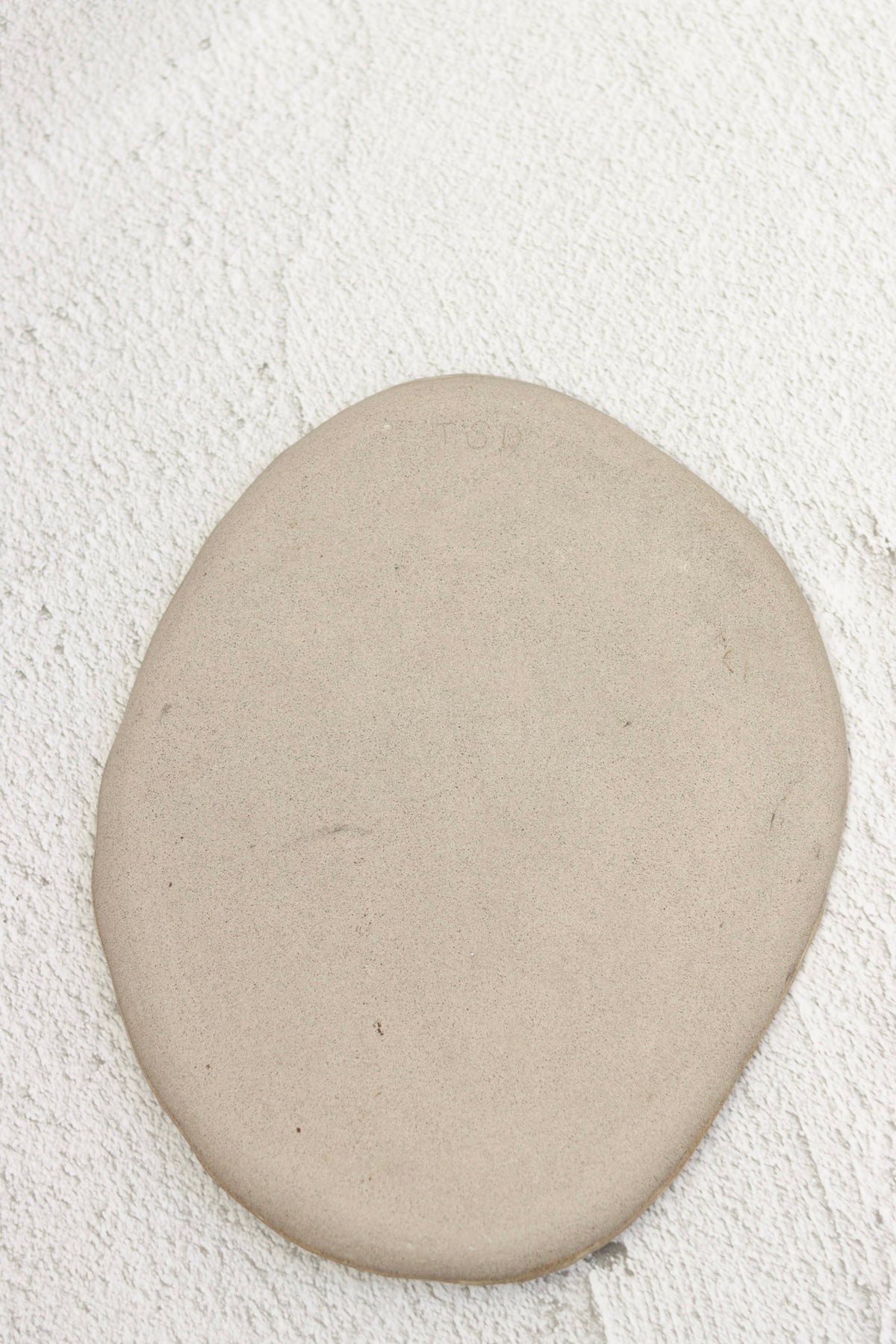 SECONDS. Oval Platter Grey Spot
