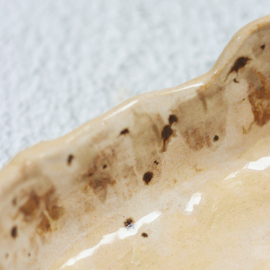 22. Large Dimple Bowl Cream